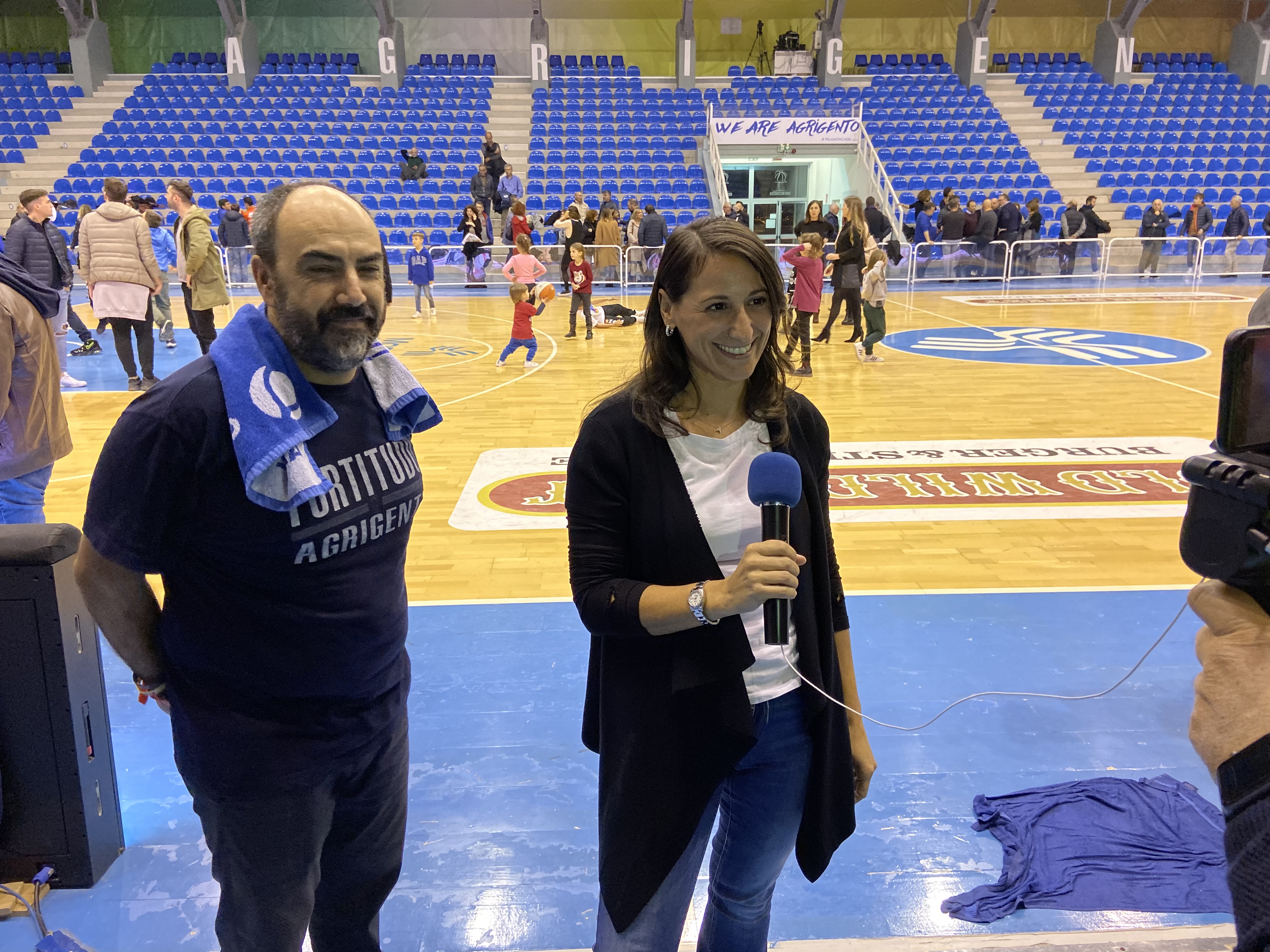 Daniela Adragna Sport Live con Carlo Fontana