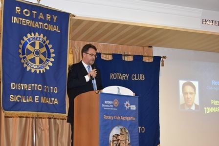 Presidente Rotary Club Agrigento Tommaso Scribani