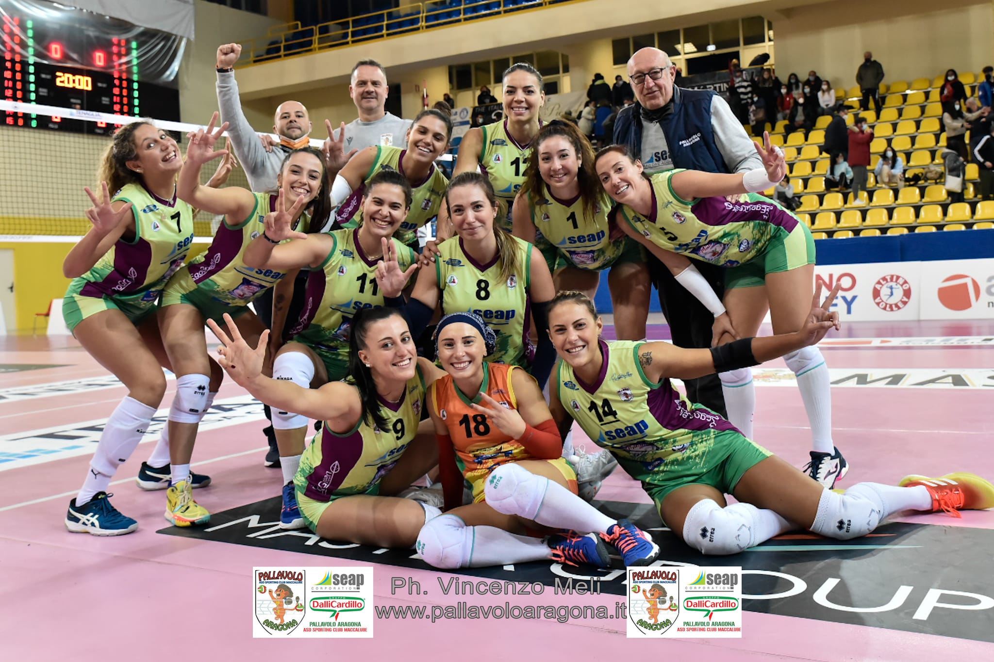 Seap Dalli Cardillo della stagione vince 3-1 contro la Tenaglia Altino