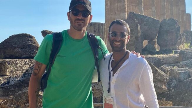 Weekend ad Agrigento per Leonardo Bonucci - AgrigentoOggi
