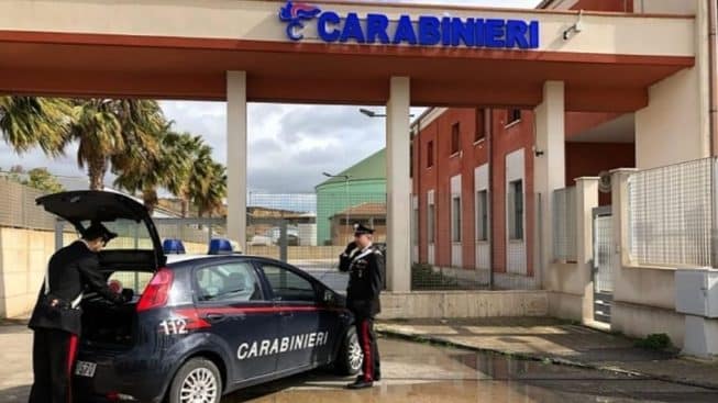carabinieri porto empedocle