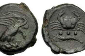 Il granchio e l’aquila: l’immaginario nelle monete di Agrakas