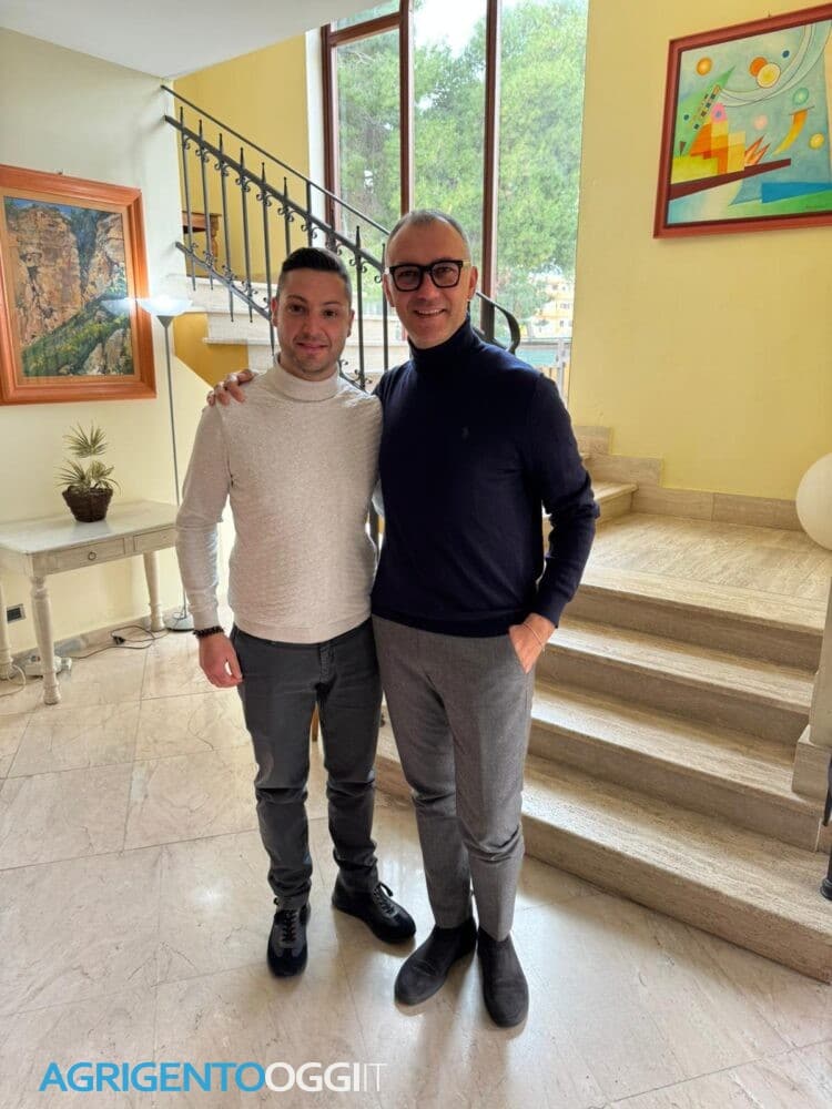 Fabio La Felice con Salvatore Buscemi