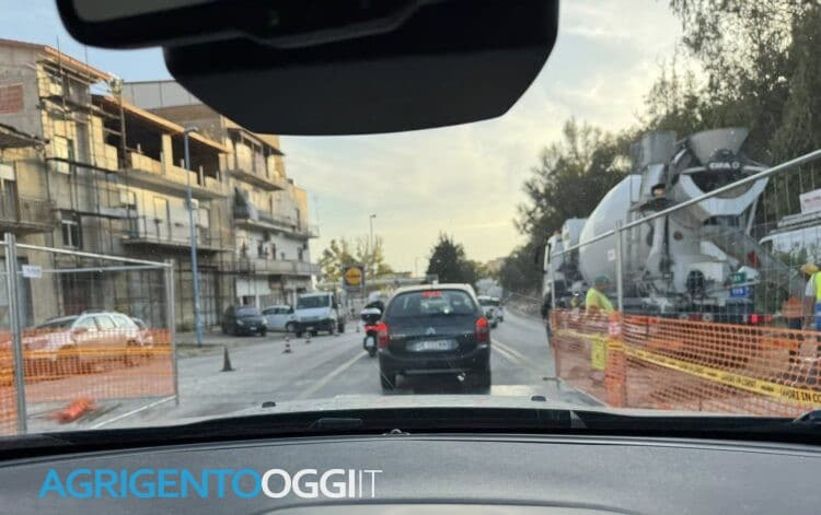 traffico sulla statale 115