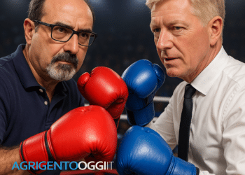 nino cuffaro a sinistra e Lillo Firetto a destra nella foto di fantasia