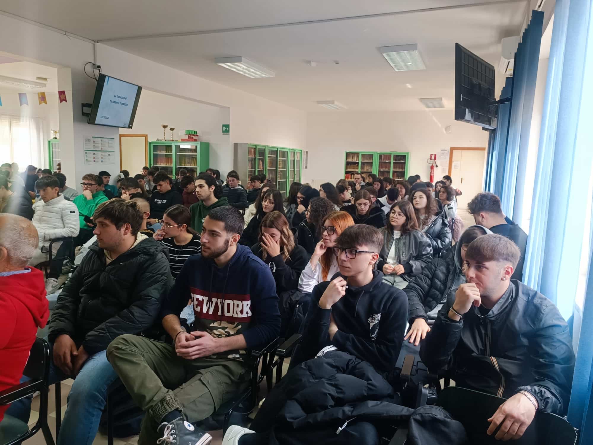 Studenti ITET Sciascia incontro donazione organi Agrigento