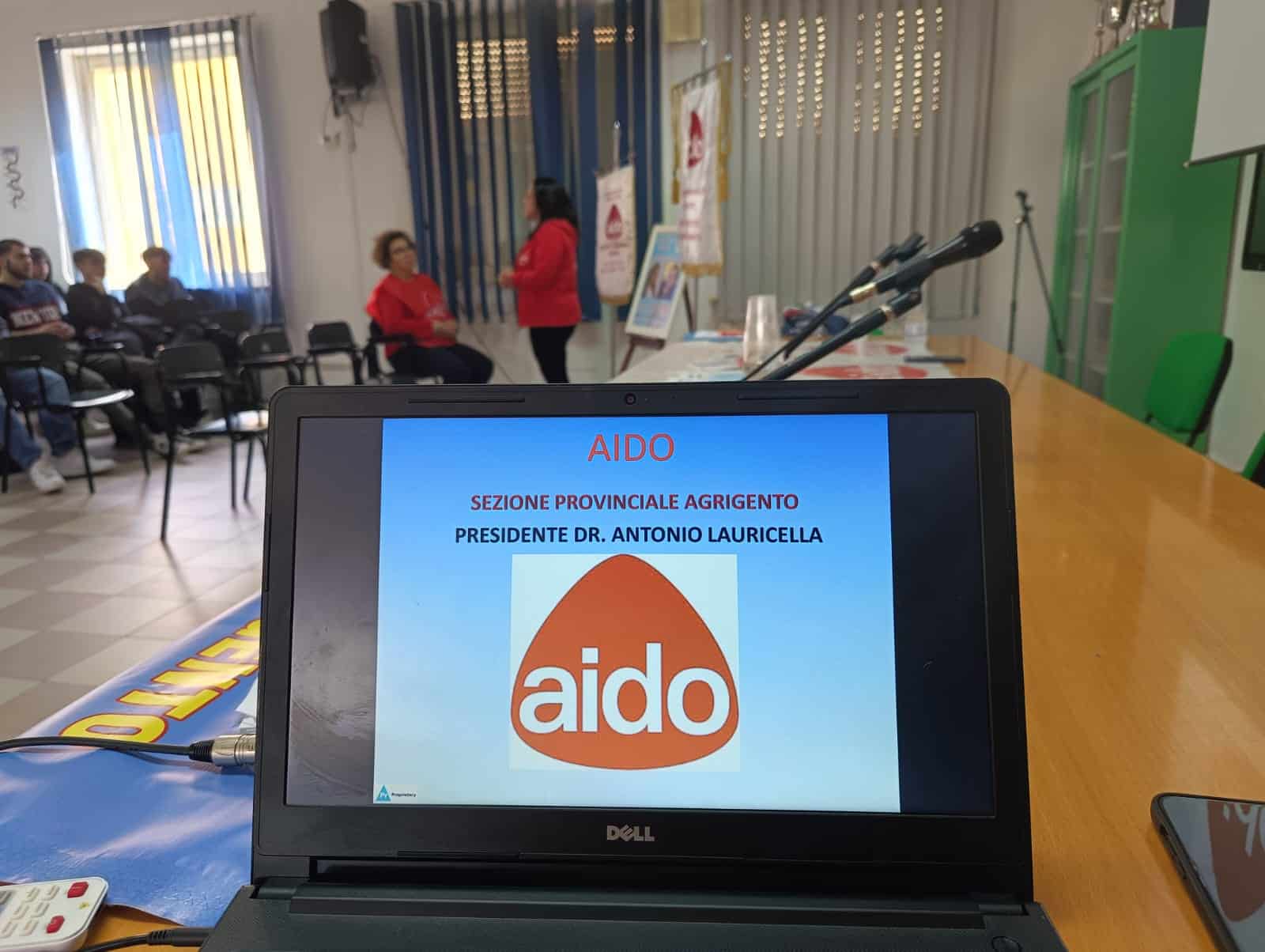 Incontro AIDO ADAS donazione organi scuola Gallo Agrigento